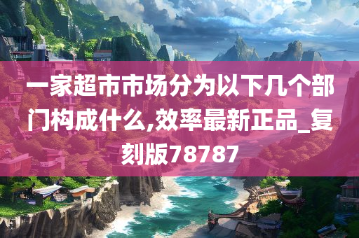 一家超市市场分为以下几个部门构成什么,效率最新正品_复刻版78787