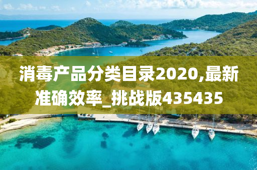 消毒产品分类目录2020,最新准确效率_挑战版435435