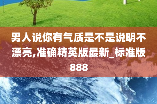 男人说你有气质是不是说明不漂亮,准确精英版最新_标准版888