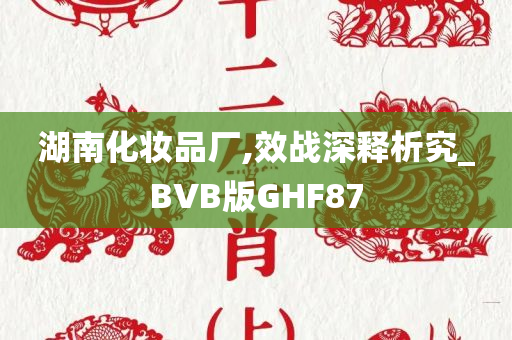 湖南化妆品厂,效战深释析究_BVB版GHF87