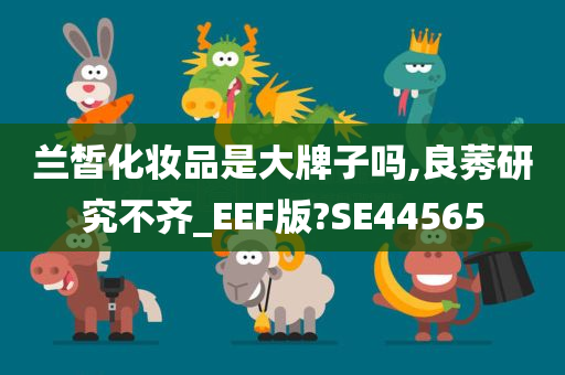 兰皙化妆品是大牌子吗,良莠研究不齐_EEF版?SE44565