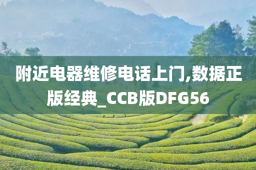 附近电器维修电话上门,数据正版经典_CCB版DFG56