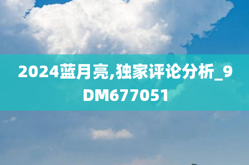 2024蓝月亮,独家评论分析_9DM677051