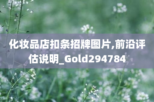 化妆品店扣条招牌图片,前沿评估说明_Gold294784