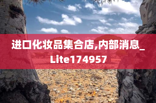 进口化妆品集合店,内部消息_Lite174957