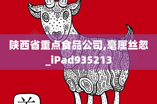 陕西省重点食品公司,毫厘丝忽_iPad935213