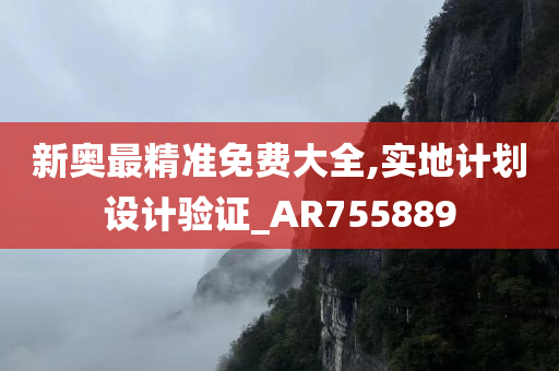 新奥最精准免费大全,实地计划设计验证_AR755889