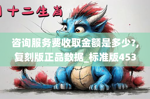 咨询服务费收取金额是多少?,复刻版正品数据_标准版453