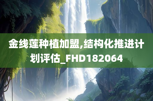 金线莲种植加盟,结构化推进计划评估_FHD182064