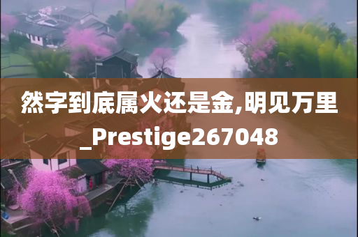 然字到底属火还是金,明见万里_Prestige267048