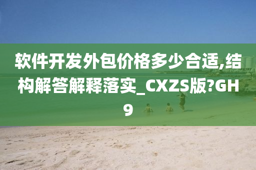 软件开发外包价格多少合适,结构解答解释落实_CXZS版?GH9