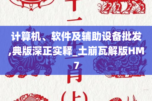 计算机、软件及辅助设备批发,典版深正实释_土崩瓦解版HM7