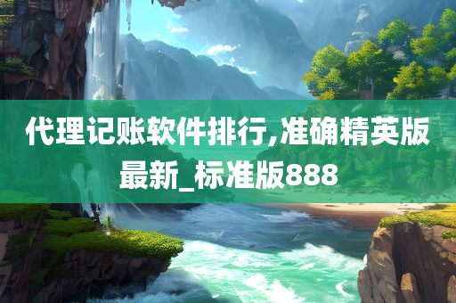 代理记账软件排行,准确精英版最新_标准版888